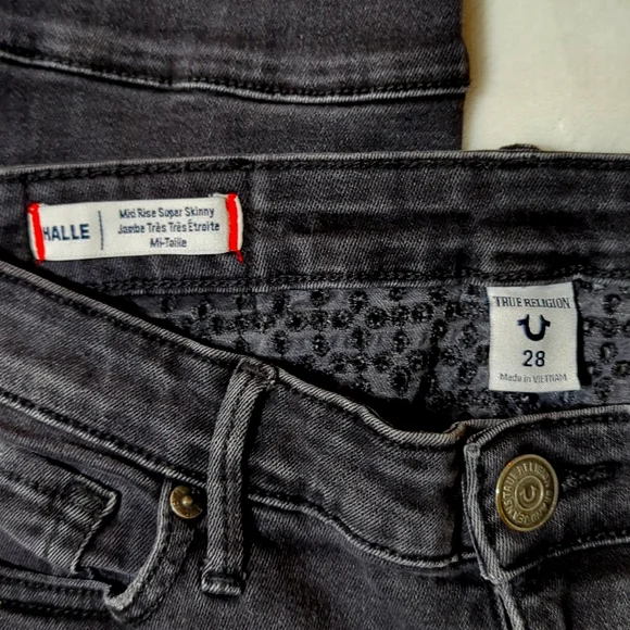 🚫SOLD!🚫True Religion Moto Jeans - Picture 8 of 14